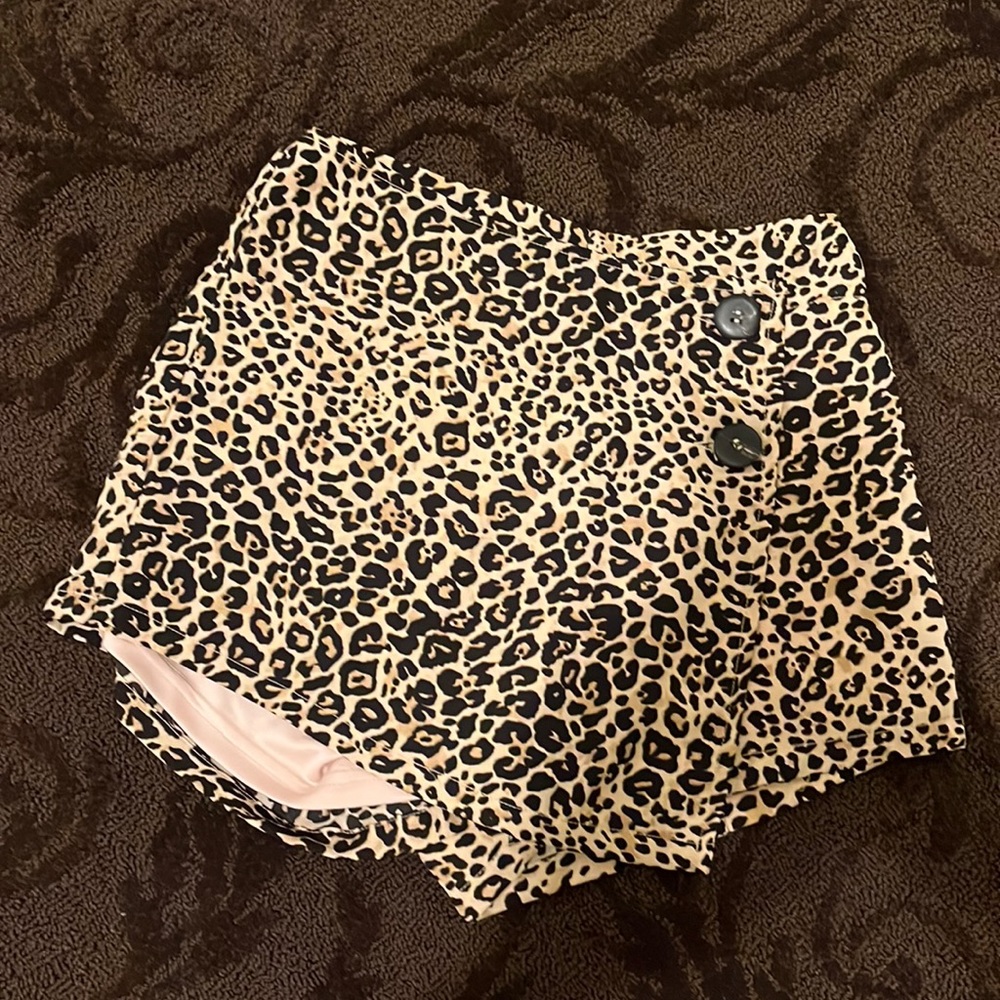 Cotton Candy LA: Juniors cheetah print envelope skort